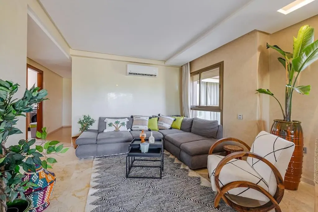 New And Renovated Appartment-Prestigia-Pool-Parking Marrakesh Apartamento