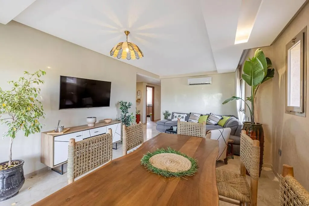 Daire New And Renovated Appartment-Prestigia-Pool-Parking Marakeş Fas