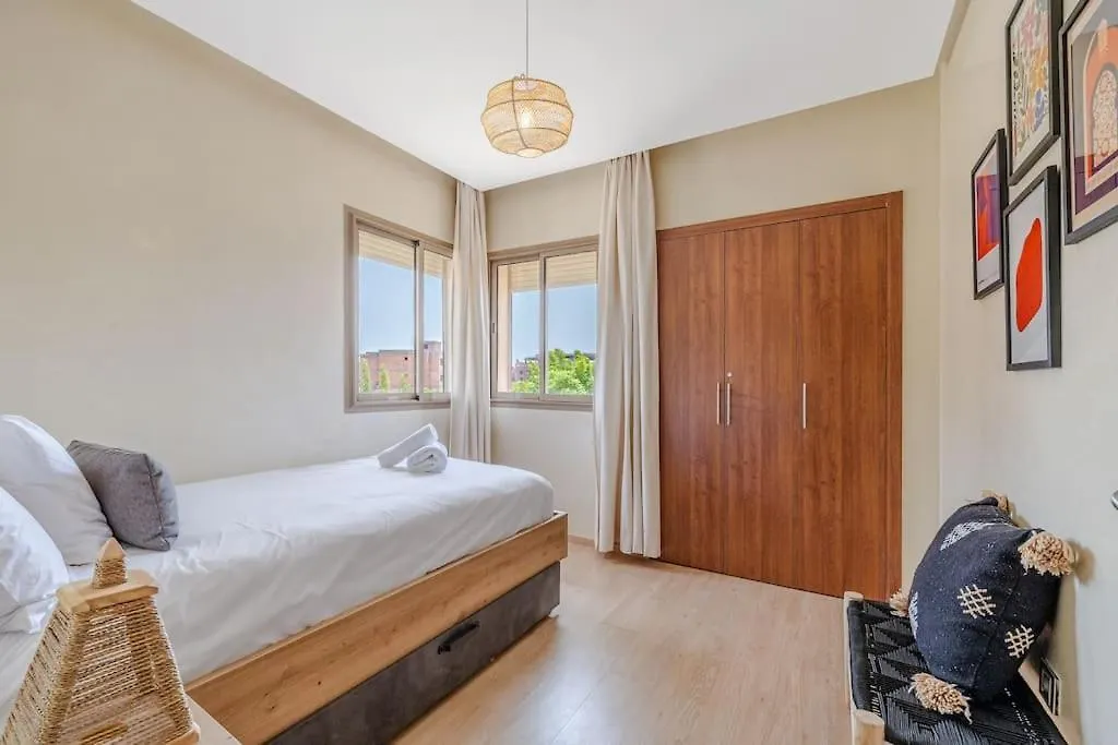 New And Renovated Appartment-Prestigia-Pool-Parking Marakeş 0*,  Fas